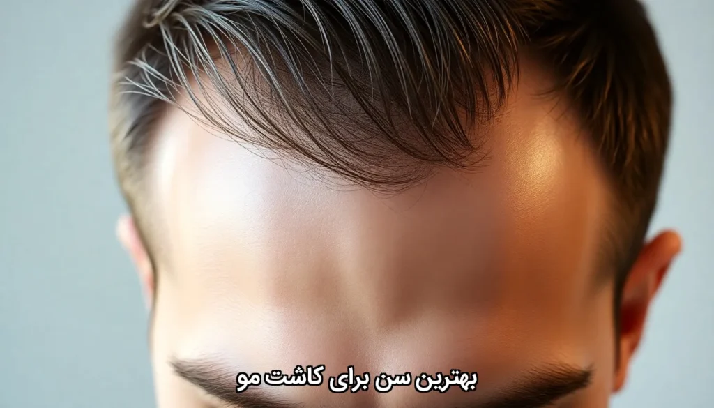 بهترین سن برای کاشت مو