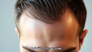 بهترین سن برای کاشت مو